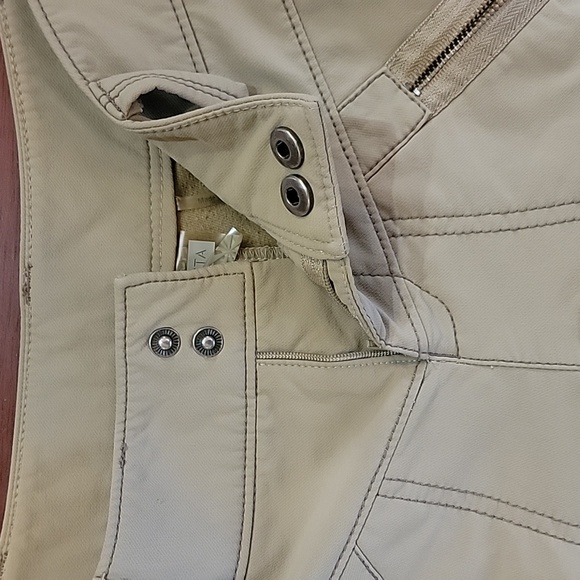 Athleta Brushed Lined Tan Hiking Outdoor Pants - Size 2P - Picture 6 of 9